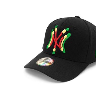 Mũ Lưỡi Trai Sản Xuất Tại Capslyheng Chất Kaki Thun Bít Đuôi Hiệu MLB Logo N.Y