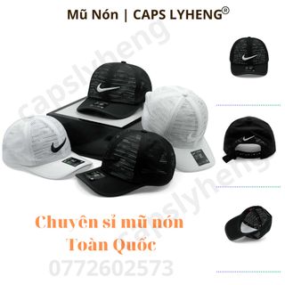 Mũ Lưỡi Trai Sản Xuất Tại Capslyheng Chất Dù Gió Logo Ni.ke Thể Thao