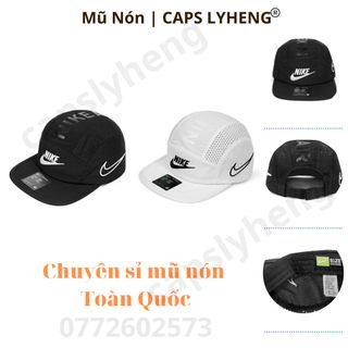Mũ Lưỡi Trai Snapback Sản Xuất Tại Capslyheng Chất Dù Gió Chấp Laser Logo Ni.ke In