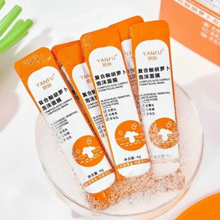 Mặt nạ sủi bọt cà rốt