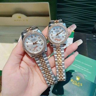 ĐỒNG HỒ RO.LEX CƠ VIỀN ĐÁ CAO CẤP