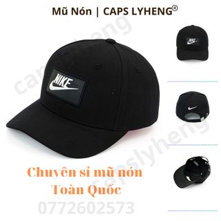 Mũ Lưỡi Trai Sản Xuất Tại Capslyheng Chất Kaki Logo Ni.ke Cao Su Khối giá sỉ