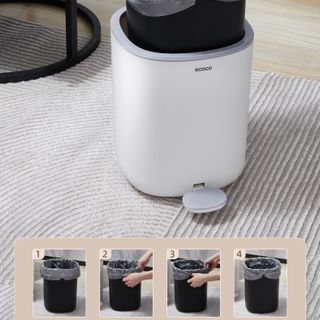 Thùng Đựng Rác Đạp ECOCO