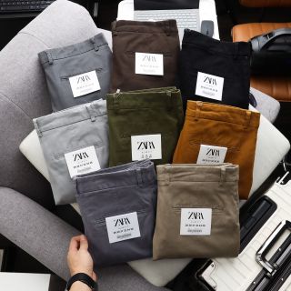 Quần dài kaki slim fit. Vải cotton thun xịn dày mịn, Co giãn dễ chịu