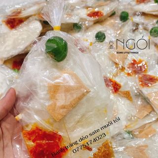 Bánh tráng phơi sương muối tỏi