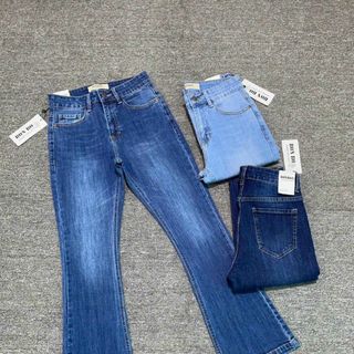 Quần jean loe 9 tấc