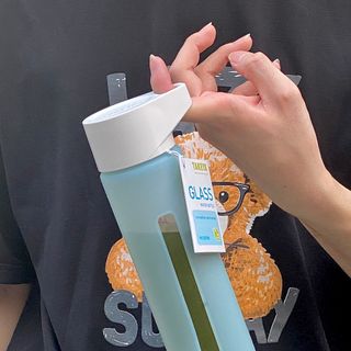 Bình đựng nước thủy tinh cao cấp 470ml nhập khẩu Nhật Bản