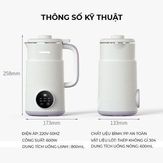 MÁY LÀM SỮA HẠT OSTMARS 800ML
