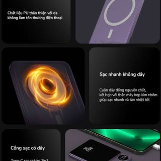 Pin dự phòng Magsafe Ultra-thin Q9 10000mAh