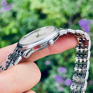 Đồng Hồ Nam Omega dây đúc khóa bướm kim trôi