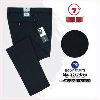Quần âu nam slimfit 2573 vải bóng co giãn | nhiều màu size 49 -85kg