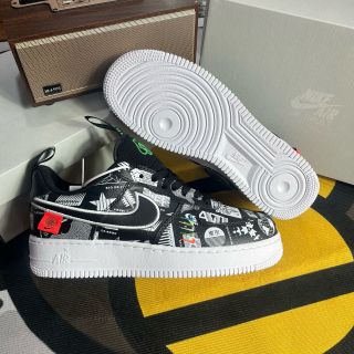 Giày Sneaker 1’07 worldwide pack black giá sỉ
