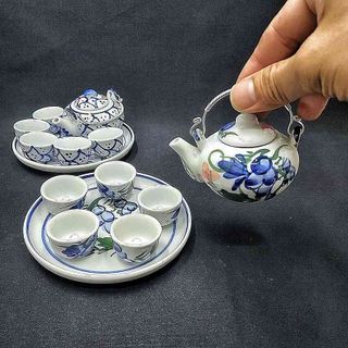 Bộ Ấm Chén Thờ Cúng gốm sứ Bát Tràng cao cấp (5 mẫu) – Đồ Thờ Cúng Bằng Sứ - Bộ Đồ Thờ Cúng chất lượng đảm bảo