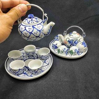 Bộ Ấm Chén Thờ Cúng gốm sứ Bát Tràng cao cấp (5 mẫu) – Đồ Thờ Cúng Bằng Sứ - Bộ Đồ Thờ Cúng chất lượng đảm bảo