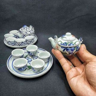 Bộ Ấm Chén Thờ Cúng gốm sứ Bát Tràng cao cấp (5 mẫu) – Đồ Thờ Cúng Bằng Sứ - Bộ Đồ Thờ Cúng chất lượng đảm bảo