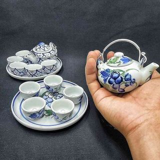 Bộ Ấm Chén Thờ Cúng gốm sứ Bát Tràng cao cấp (5 mẫu) – Đồ Thờ Cúng Bằng Sứ - Bộ Đồ Thờ Cúng chất lượng đảm bảo