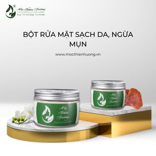 BỘT RỬA MẶT THẢO DƯỢC 100G - MỘC THIÊN HƯƠNG