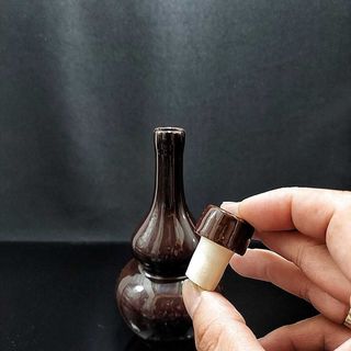 Nậm Rượu Hồ Lô Bát Tràng 350ML gốm men sứ cao cấp – màu nâu đỏ - Nậm Rượu Đẹp cho giới sành tửu chất lượng đảm bảo – Nậm Đựng Rượu Hồ Lô (L6)
