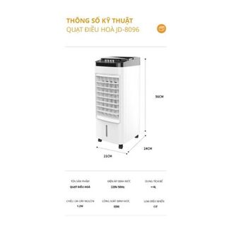 [CHÍNH HÃNG] Quạt Điều Hòa Hơi Nước Mini Kaisa Villa, Máy làm mát không khí, Vận Hành Êm ái, Tặng 2 cục đá khô