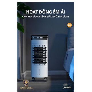[CHÍNH HÃNG] Quạt Điều Hòa Hơi Nước Mini Kaisa Villa, Máy làm mát không khí, Vận Hành Êm ái, Tặng 2 cục đá khô