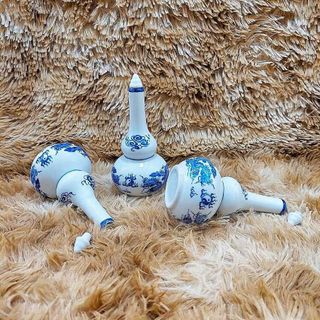 Nậm Rượu Bát Tràng 140ML gốm men sứ cao cấp – Chai Rượu Cúng – Nậm Rượu Thờ Cúng tráng men sứ - Bình Rượu Cúng chất lượng đảm bảo