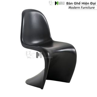 Ghế tựa café nhựa đúc chân quỳ cố định nhập khẩu hiện đại HCM Panton-S