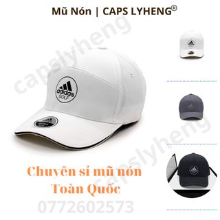 Mũ Lưỡi Trai Sản Xuất Tại Capslyheng Chất Dù Logo Adi.das họa Tiết 3 Sọc Thể Thao Khóa Dán