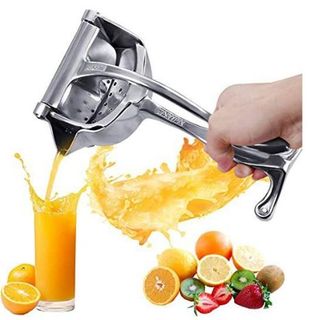 Máy Vắt Cam Chanh ép Nước Rau Củ Cầm Tay Tại Nhà Bằng Nhôm Siêu Bền Chống Gỉ Sét - Dụng Cụ ép Hoa Quả Trái Cây