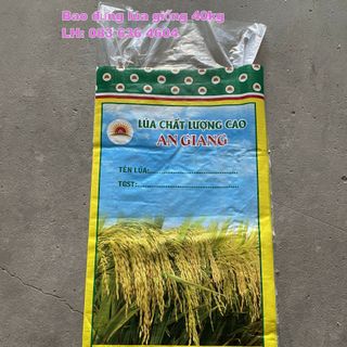 Bao lúa giống, bao đựng lúa chất lượng cao, giá tốt