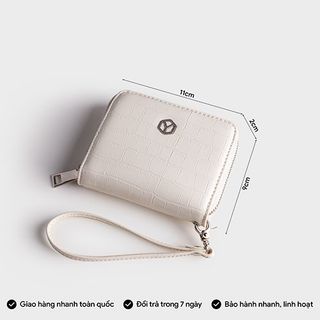 Ví da nữ cầm tay mini khóa kéo Yuumy YV84 nhiều màu