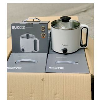 Nồi Lẩu Mini Cầm Tay, Nồi Nấu Cơm, Nấu Mì Đa Năng 1.5L BUCOOK BNP6868