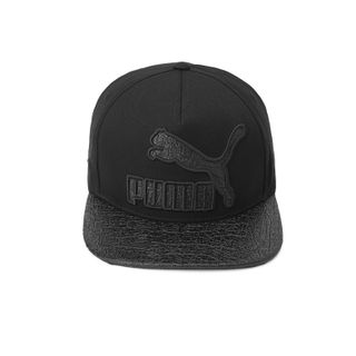 Mũ Lưỡi Trai Snapback Sản Xuất Tại Capslyheng Hiệu Pu.ma Logo Pu.ma Con Báo Chất Kaki Kết Ốp Da PU Khóa Bấm Cao Cấp