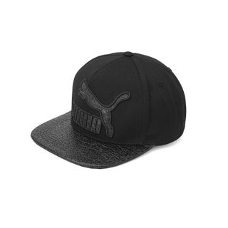 Mũ Lưỡi Trai Snapback Sản Xuất Tại Capslyheng Hiệu Pu.ma Logo Pu.ma Con Báo Chất Kaki Kết Ốp Da PU Khóa Bấm Cao Cấp