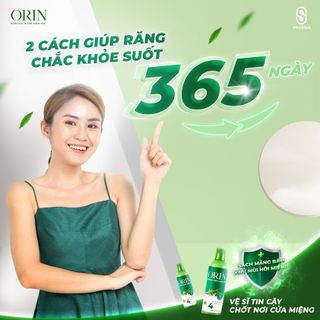 NƯỚC SÚC MIỆNG THẢO MỘC ORIN 500ml - BẢO VỆ RĂNG MIỆNG TOÀN DIỆN CHO CẢ GIA ĐÌNH