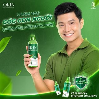 NƯỚC SÚC MIỆNG THẢO MỘC ORIN 500ml - BẢO VỆ RĂNG MIỆNG TOÀN DIỆN CHO CẢ GIA ĐÌNH