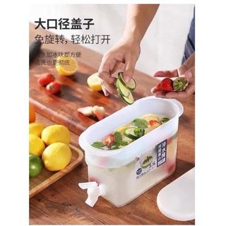 Bình Nước 3,5L Có Vòi Để Tủ Lạnh Cao Cấp No.6785