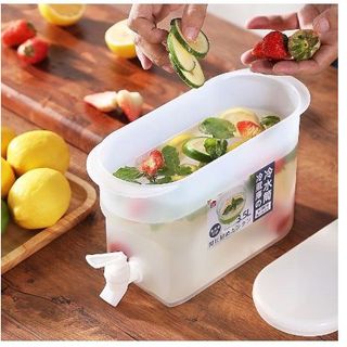 Bình Nước 3,5L Có Vòi Để Tủ Lạnh Cao Cấp No.6785