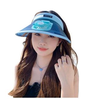 Hot! Mũ Chống Nắng Rộng Vành Kèm Quạt Sạc USB Thời Trang Mùa Hè Cho Nữ