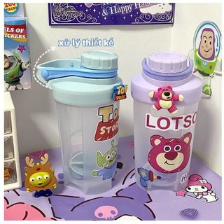 DISNEY Bình Nước 500ml Họa Tiết Hoạt Hình Winnie the Pooh Dễ Thương Cho Bé