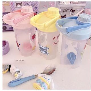 DISNEY Bình Nước 500ml Họa Tiết Hoạt Hình Winnie the Pooh Dễ Thương Cho Bé