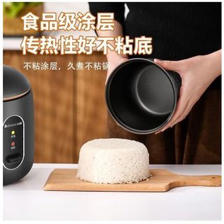 NỒI CƠM ĐIỆN CHIGO 1,2L NỘI ĐỊA TRUNG Kiểu dáng tròn, Thiết kế ngộ nghĩnh nấu cơm siêu nhanh