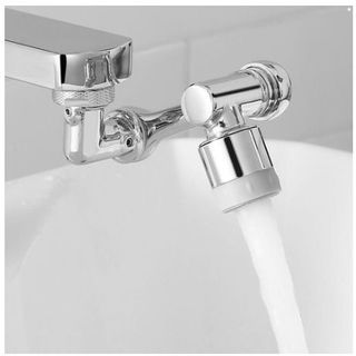 Đầu Nối Vòi Nước INOX Thông Minh Xoay 1080° Khớp nối vòi nước Cho Bồn Rửa Với 2 Chế Độ Phun Nước Tiết kiệm