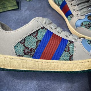 Giày Thể Thao Sneaker GC Xanh Đính Đá ( Hàng Chuẩn siêu cấp trung )