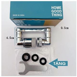 Đầu Nối Vòi Nước INOX Thông Minh Xoay 1080° Khớp nối vòi nước Cho Bồn Rửa Với 2 Chế Độ Phun Nước Tiết kiệm