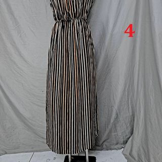 Đầm maxi yếm lanh thái