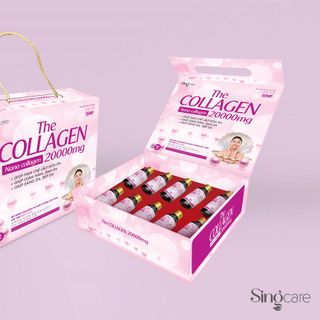 Nước Collagen 20000mg giúp giảm nám, sáng da, đẹp da Hộp 10 Chai - Singcare giá sỉ