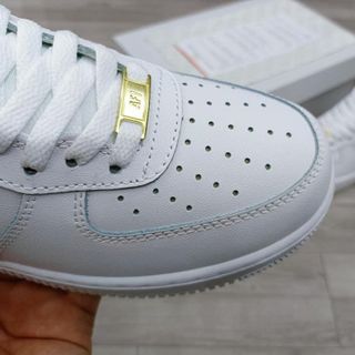 Giày Thể Thao Sneaker AF1 Viền Vàng ( Hàng Chuẩn 1:1 Trung )