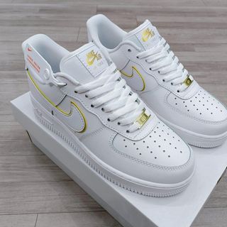 Giày Thể Thao Sneaker AF1 Viền Vàng ( Hàng Chuẩn 1:1 Trung )