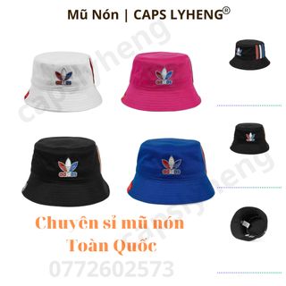 Mũ Nón Bucket Sản Xuất Tại Capslyheng Chất Kaki Logo Adi.das