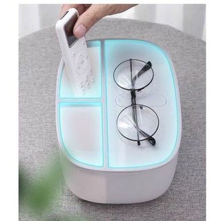 Hộp Đựng Giấy Ăn Kèm Khay Để Điện Thoại Điều Khiển ECOCO